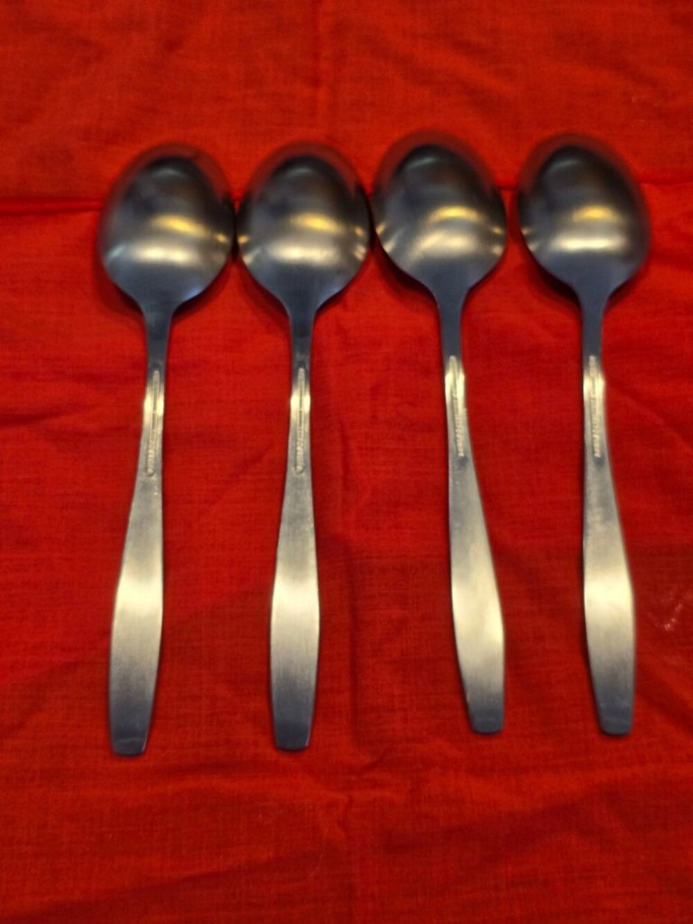 Vintage International Stainless Deluxe TODAY Tablespoon Set Of 4 READ - Picture 2 of 10